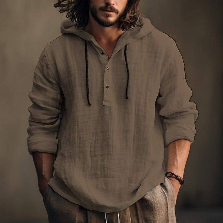 Cory | Relaxed Hooded Shirt
