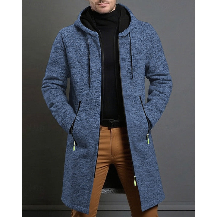 Isaiah | Hooded Longline Coat