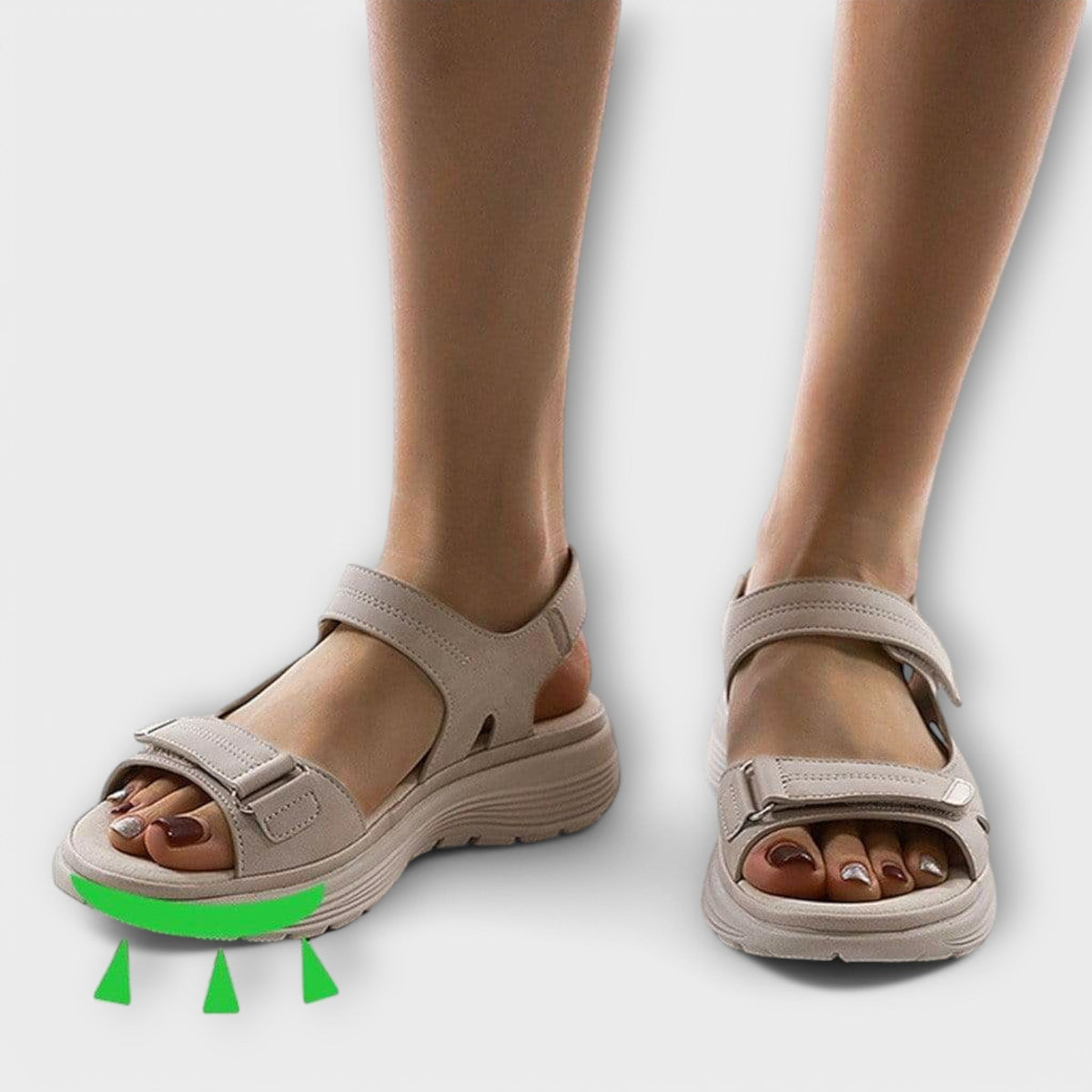 Women's Cushioned Arch Support Adjustable Sandals