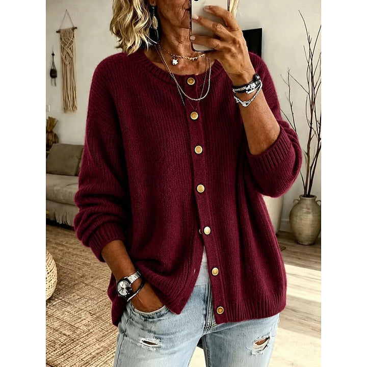 Rosemary | Soft Button-Front Cardigan