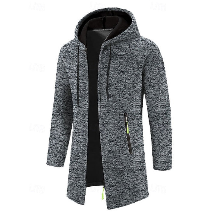 Isaiah | Hooded Longline Coat