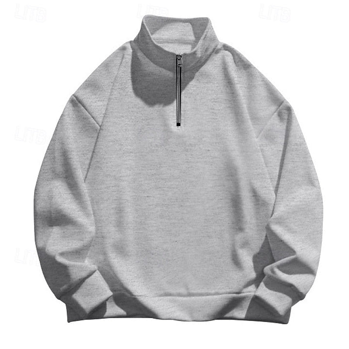 Caleb | Quarter-Zip Standing Collar Pullover