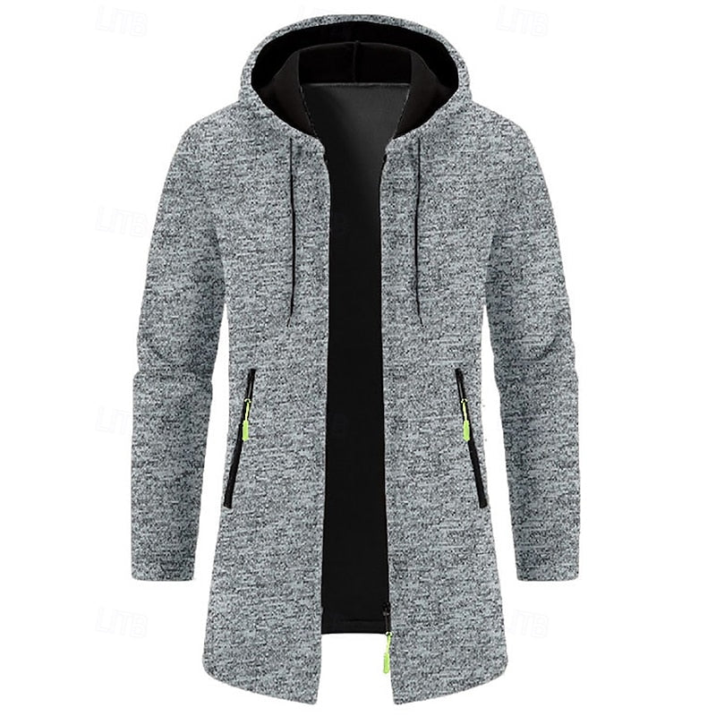 Isaiah | Hooded Longline Coat