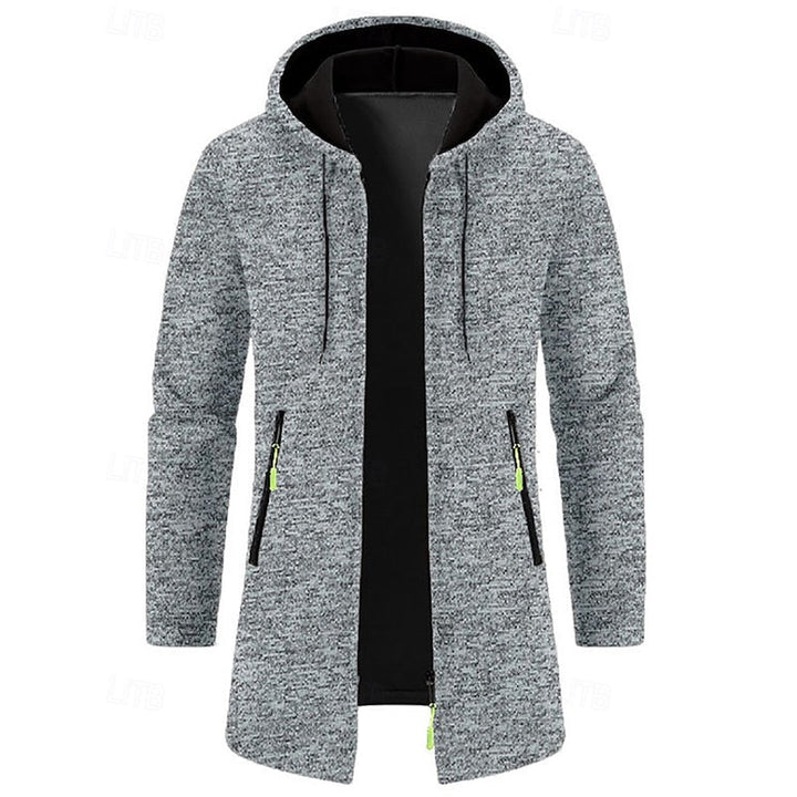 Isaiah | Hooded Longline Coat