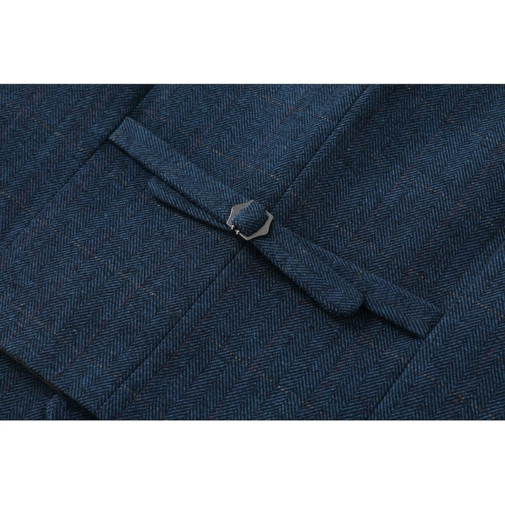 Roger | Tailored Herringbone Waistcoat