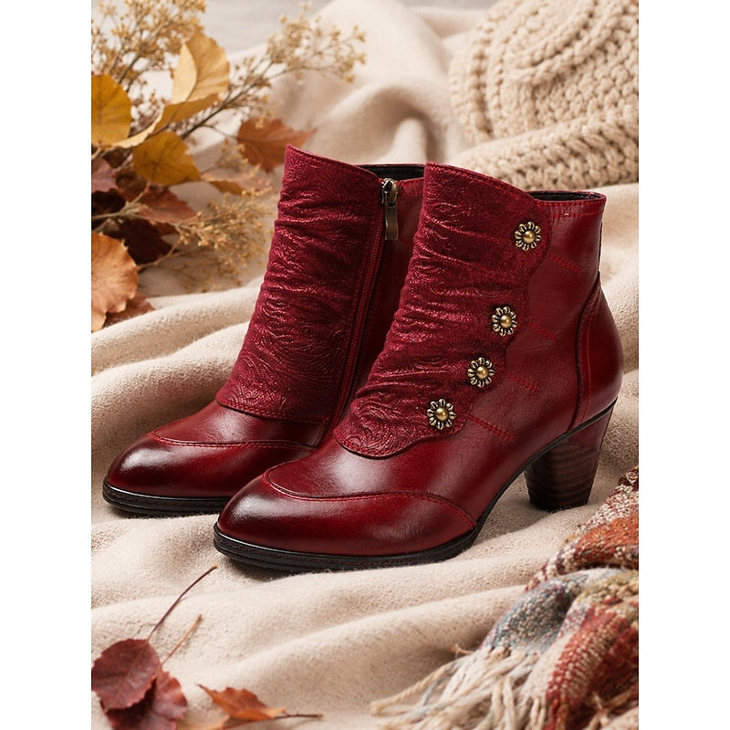 Georgia | Heeled Ankle Boots
