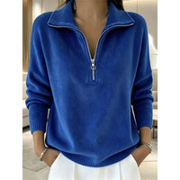 Tracey | Quarter-Zip Collared Pullover