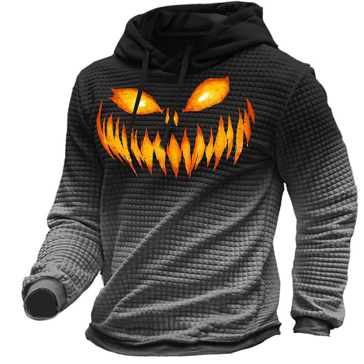 Ivan | Halloween Textured Graphic Hoodie
